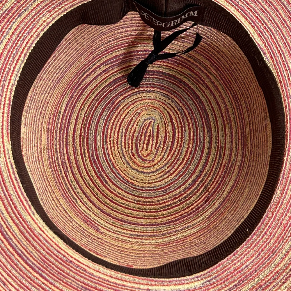 Peter Grimm BETH Wide Brim Sun Hat Cotton Nylon Blend OS Adjustable NEW - Picture 11 of 15
